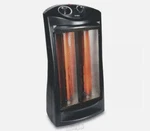 Optimus H-5235 Fan Forced Tower Quartz Electric Heater With Thermostat Open. Price: $64.99.