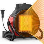 1500W Portable Electric Heater - Outdoor And Indoor Use, Red New. Price: $82.99.