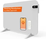K Nighaus 450W Smart Dual Space Heater Wall And Mobile Use Wifi App Open. Price: $69.99.