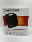 Comfort Zone Indoor Space Heater, Portable, Fan Forced 1,500W, CZ35EBK New. Price: $24.90.