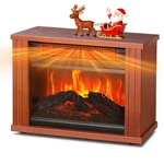 Lifeplus Mini Portable Electric Fireplace Indoor Tabletop Space Heater 13.5" New. Price: $119.92.
