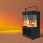 1500W Space Heater Fireplace Electric For Indoor Use W/ 3D Led Flame New. Price: $110.16.