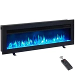 Edendirect 40" Wall Mounted Electric Fireplace 9 Flame Colors, Black New. Price: $229.99.