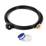 Gaspowor HOSE,5FT Adapter Hose,propane Tank Feet, Black New. Price: $20.16.
