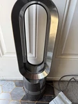 Dyson AM05 Hot + Cool Tower Fan Heater With Remote. Used. Price: $139.00.