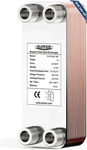 Alorair 3"X8" Plates Brazed Heat Exchanger 316L St.stee 3/4" Mpt Port New. Price: $74.95.
