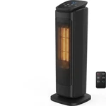 Comfort Zone 30-INCH Oscillating Tower Space Heater Remote Control 1500W High New. Price: $153.92.
