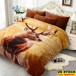 Warm Reversible Luxury Blanket Soft Cozy Polyester Queen Bed Touch New. Price: $69.90.