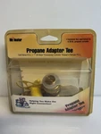 Mr. Heater Propane Adapter Tee F273751 Soft Nose Pol -20 Male Throwaway New. Price: $28.00.
