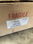 Solaronics K-70-DSAN Infrared Heater, Nat. Gas, 70,000 Btuh, 120V New. Price: $600.00.