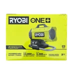 Ryobi PCL801B One+ 18V Cordless Hybrid Forced Air Propane Heater, Green Open. Price: $105.00.