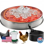 H&g Lifestyles Chicken Heater Heated Poultry Waterer Winter Compatible 5 New. Price: $74.00.