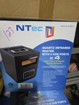 Infrared Uv Space Heater Ntec Model KUH15-02 (tested) Open. Price: $75.00.