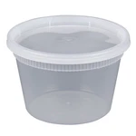 Pactiv Newspring Delitainer Pp Premium Round Food Container 16 Oz 240/CASE. Price: $56.51.
