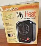 Lasko My Personal Space Heater For Under Desk Table Top Home Office Warmer New. Price: $30.00.