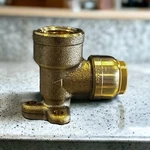 Sharkbite 3/4" Drop Ear Elbow Push-to-connect Plumbing Fitting New. Price: $19.99.