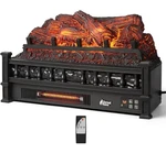 Turbro Eternal Flame Infrared Electric Fireplace Logs, 23" Quartz,... New. Price: $79.99.