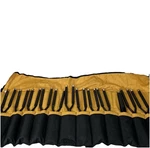 Belson Gold'n Hot Stove Curling Iron Straightener Comb Set 12 Pieces & Case Used. Price: $122.24.
