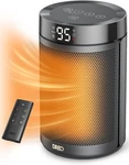Portable Ptc Ceramic Space Heater 1500W Digital Timer Eco New. Price: $66.71.