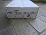 Broan 198 Wall Heater 240 Vac 4000/2000W White Standard Grille New. Price: $185.00.