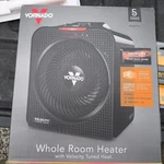 Vornado Velocity 1500W 120V Electric Space Heater, Black EH1-0236-06 (VEL4+) Open. Price: $42.49.