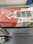 Fahrenheat Wall Heater 120V Open. Price: $79.99.