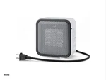 Amazon Basics 500W Mini Ceramic Space Heater Portable Desk Tip-over White New. Price: $19.99.