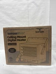 Tempware Electric Garage Heater, 7500-WATT Digital Fan-forced Ceiling Mount Sh New. Price: $197.99.