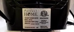 Perfect Home 1500 Watt Ceramic Heater Electric Tip Over Safety Used. Price: $10.00.