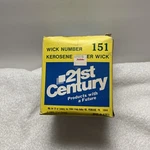 21ST Century Model 151 Fiberglass Kerosene Heater Wick New. Price: $16.00.