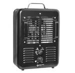 New! 1500W Milk House Beyond Electric Heater Black Metal Portable UH799BK. Price: $18.99.
