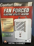 Comfort Glow EUH341 Milkhouse Style Electric Utility Heater 1500W Metal Cabinet New. Price: $39.95.