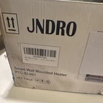 Jndro Ceramic Heater PTC-SL001 1500W 120V Touch Control Wall Mount Open. Price: $25.00.