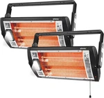 Garage Heater Shinic 2 Pack 1500W Ceiling Mounted New. Price: $196.90.