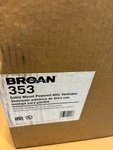 Broan 353 1020 Cfm Silver Electric Powered Gable Mount Louver Vent New. Price: $99.99.