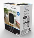 Mainstays Mini Electric Ceramic Heater 400W Indoor Compact Dorm Office, White New. Price: $21.99.