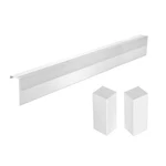 Upgraded 5 Baseboard Heater Cover With Left And Right Endcaps, Galvanized ... New. Price: $124.68.