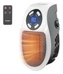 Givebest Programmable Space Heater With Led Display, Remote Wall Outlet Electric New. Price: $24.99.