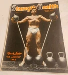 1942 July, Strength & Health Magazine, Frank Leight "mr. America" (MH48) Good. Price: $26.99.