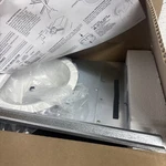 Broan-nutone 744 Recessed Light Ventilation Fan, 70 Cfm, 1.5 Sones, White #2B4 New. Price: $100.00.