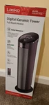Lasko 22" Ceramic Tower Space Heater 3 Speed CT22495 Auto Eco W/ Remote + Timer New. Price: $46.45.