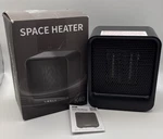 Lerat Electric Space Heater, Small For Indoor Use, 500W Ptc Fast Heati New. Price: $20.00.