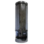 Dayton Portable Floor Heater, Natural Gas, Matchless Piezo, 250,000 Btuh, 14 New. Price: $873.07.