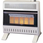 Procom Propane Ventless Infrared Plaque Heater, 25K Btu, T-stat, ML250TPA-B New. Price: $229.99.