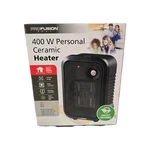 Pro Fusion - 400W Personal Ceramic Heater New. Price: $18.29.