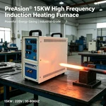 220V 15KW High Frequency Induction Heating Furnace Machine Single Style Heater New. Price: $1375.00.