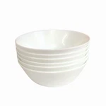 Pure White Cereal Soup Bowls Set Of 6 Excellent Condition 2 In Deep Dia Used. Price: $24.72.