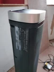 Aubkn PTC-SL2403 Ceramic Fan Heater Remote Control Timer Black Silver Open. Price: $30.60.