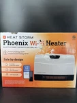 Storm HS-1500-PHX Wifi Infrared Wall Heater 1500W Smart Control No Remote Used. Price: $84.99.
