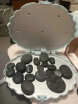 Therapists Choice Blue Shell Rock Warmer For Massage Therapy Home Used. Price: $31.25.